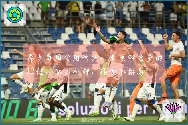 春季每周食用两次，香蕉钾含量的12倍，助力补钾、通便和排毒